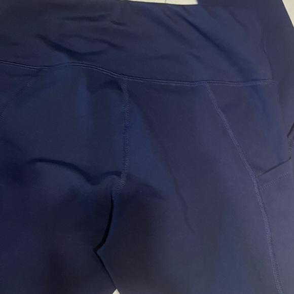 NORTH CAROLINA Tarheels Navy Blue Pocketed Womens Leggings SZ SMALL - Picture 6 of 7